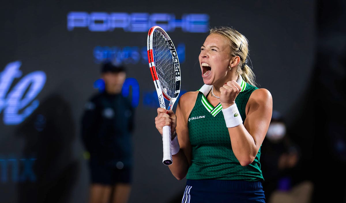 Anett Kontaveit is hopeful about the 2022 WTA Tour season